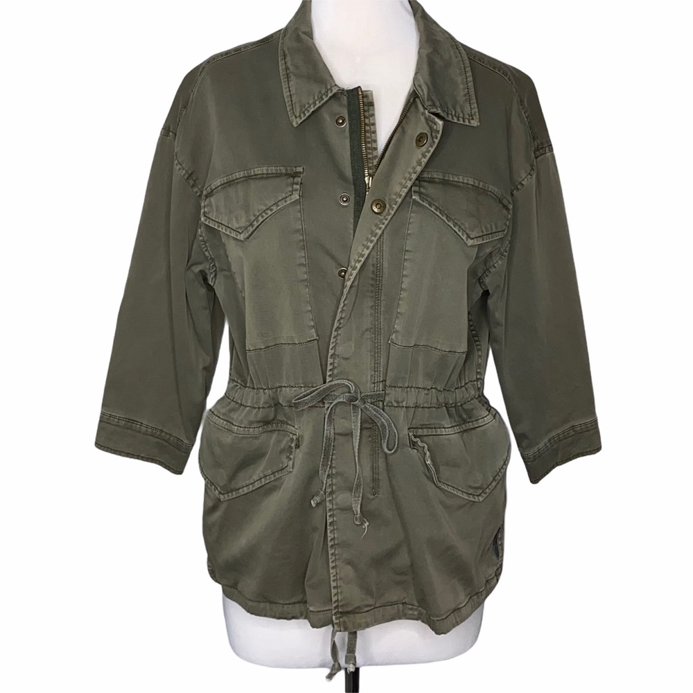 Hudson Green 3/4 Sleeve Jacket, S